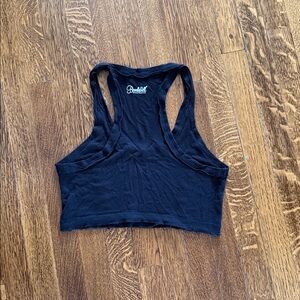 Black Bombshell Crop Top